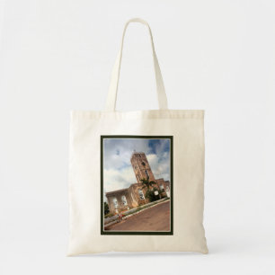 Red Bike In Jamaica Tote Bag