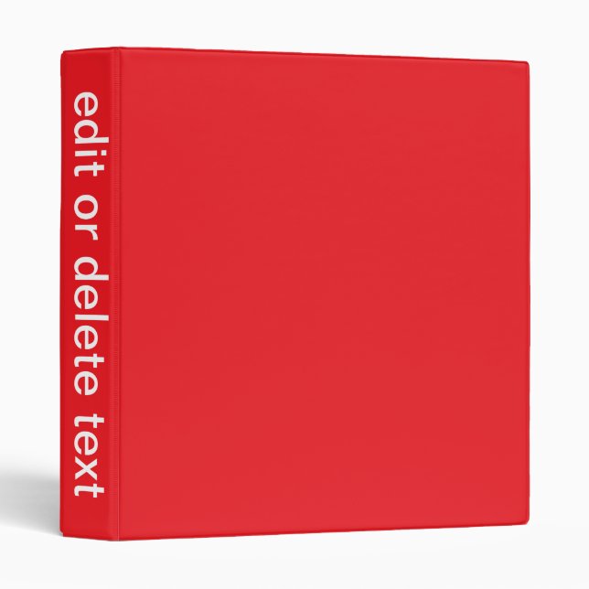 Red Binder (Front/Spine)