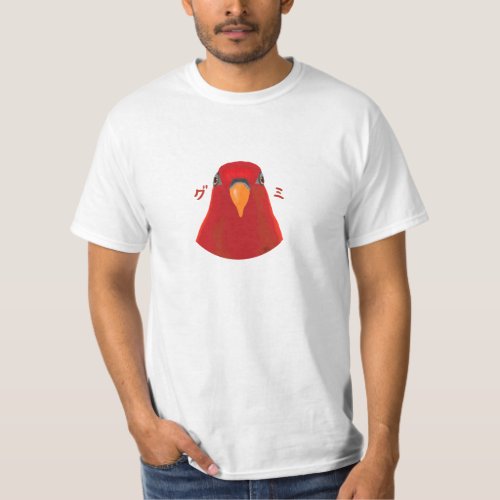 Red birb GUMI T_Shirt