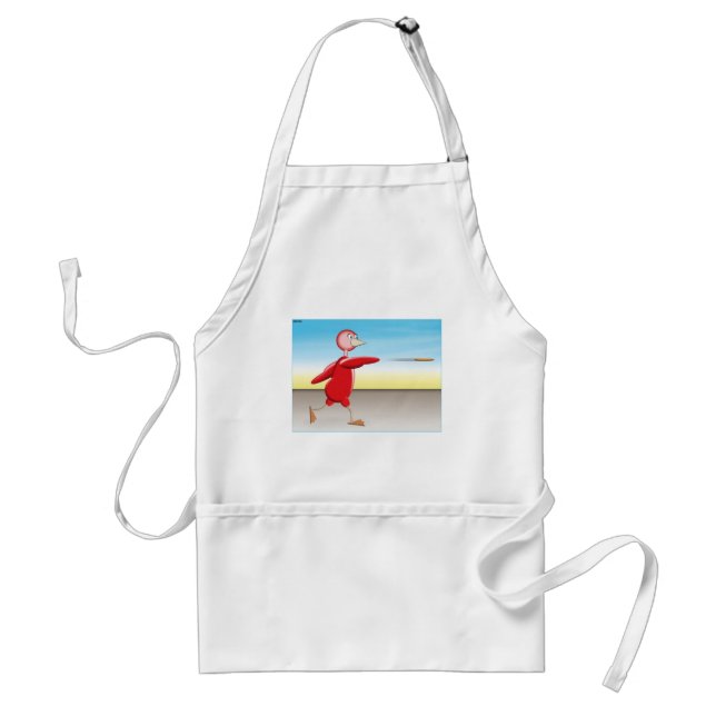 Red Bird Adult Apron (Front)