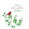 Red Bird Christmas Custom Baking Stickers