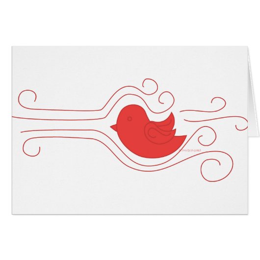 Red BIrd Fly Cards (Front Horizontal)