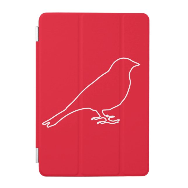 Red Bird iPad Mini Cover (Front)