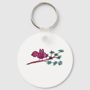 Red Bird Keychain