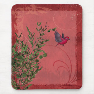 Red Bird Mousepad