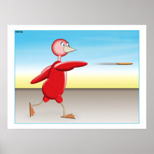 Red Bird Poster