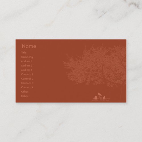 Red Birds - Business Business Cards