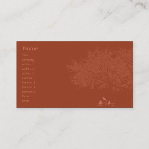 Customizable Red Birds - Business Business Cards
