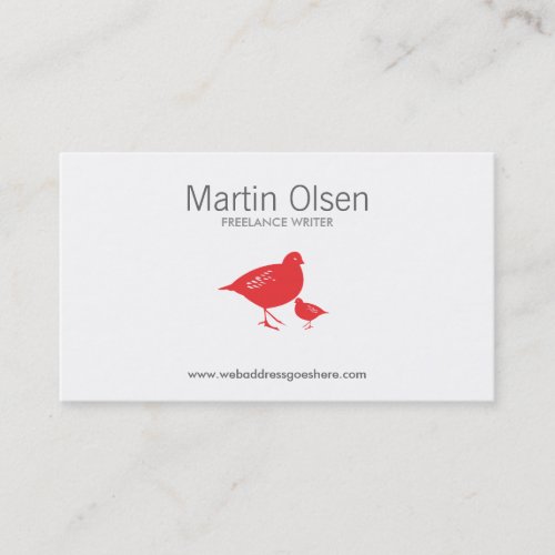 RED BIRDS Business Card