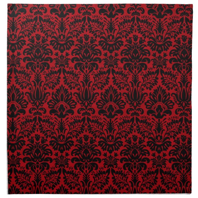 RED-BLACK 2 NAPKIN (Front)