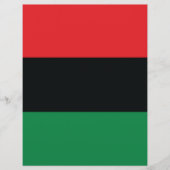 Red, Black and Green Flag (Front)