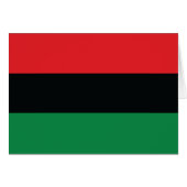 Red, Black and Green Flag (Front Horizontal)