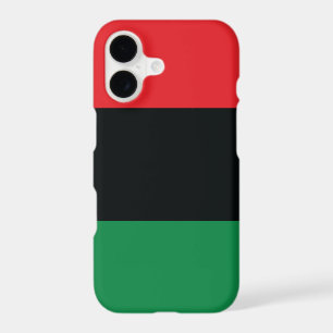 Red, Black and Green Flag iPhone 17 Case