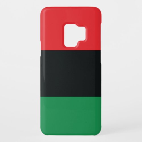 Red Black and Green Flag Case_Mate Samsung Galaxy S9 Case