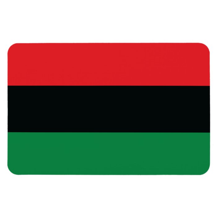 red-black-and-green-flag-magnet-zazzle