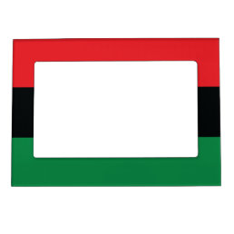 Red, Black and Green Flag Magnetic Frame