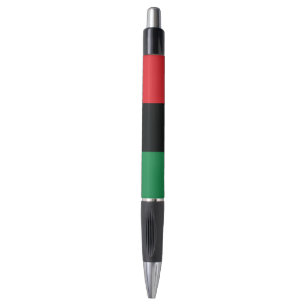 Red, Black and Green Flag Pen