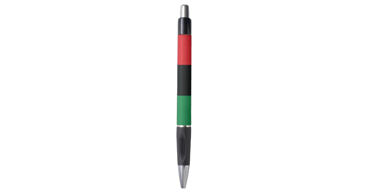 Red, Black and Green Flag Pen | Zazzle