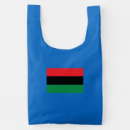 Red, Black And Green Flag Reusable Bag at Zazzle