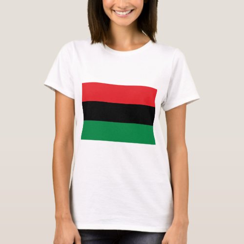 Red Black and Green Flag T_Shirt