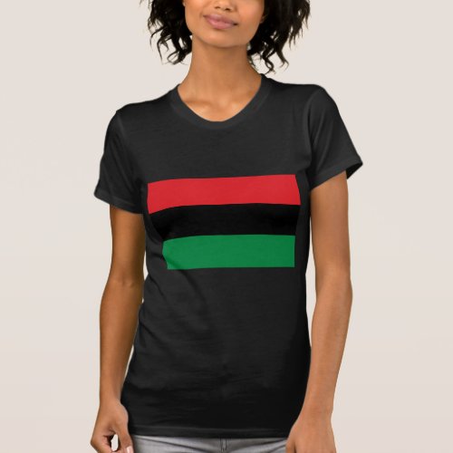 Red Black and Green Flag T_Shirt