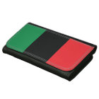 Red, Black and Green Flag