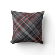 Red, black and grey plaid