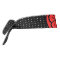 Red Black and White Flower Polka Dots Karate Style