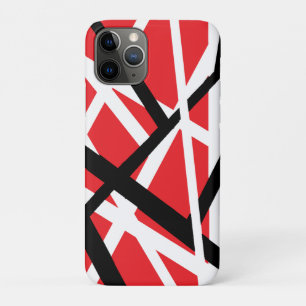 Red, Black, and White Graphic  iPhone 11 Pro Case