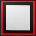 Red Black and White Napkins<br><div class="desc">These red, black, and white napkins are perfect for a classic style. Buy one or more sets of these 100% cotton dinner or cocktail napkins to meet your event or home needs.</div>