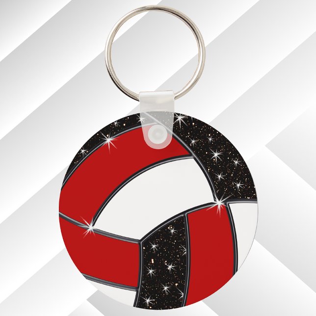 Porte-clés Volley-ball En PVC Souple - Pendentif Sportif Pour Sac, Clés, Décoration Fan De Sport