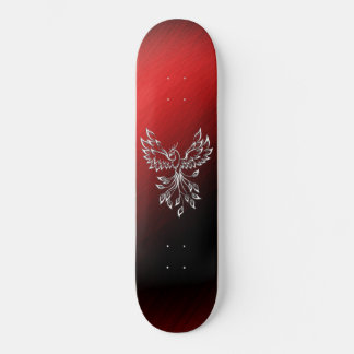Red Black Ashes and Phoenix Skateboard