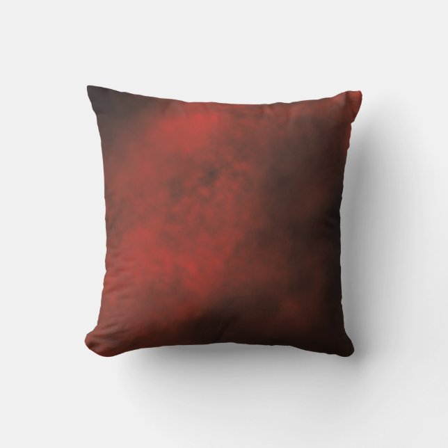 red & black background_00001 throw pillow (Front)
