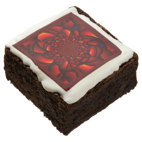 Red Black Blue Petal Brownie