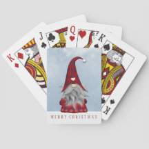 Red & Black Buffalo Plaid Christmas Gnome