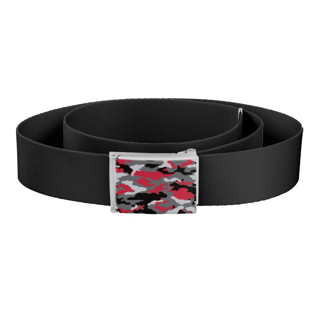 Red Black Camo Belt (Coil)