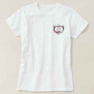 red black Chic Business promotional Tshirt