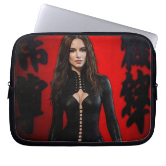 Red Black electronics bag