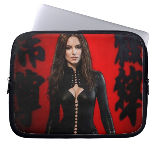 Red Black electronics bag (Front)