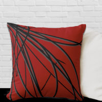 Gray and red pillows best sale