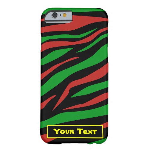 Red Black Green _ A Tribe Called Quest Theme Barely There iPhone 6 Case