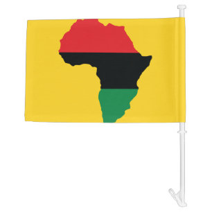 Red, Black & Green Africa Flag
