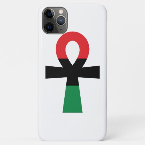 Red Black  Green Ankh iPhone 11 Pro Max Case