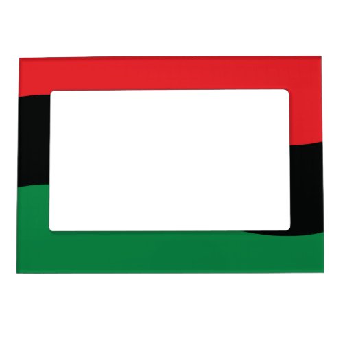 Red Black  Green Flag Magnetic Frame