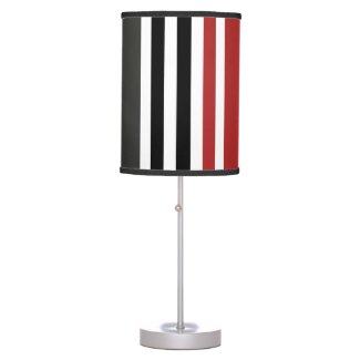 Red Black Grey Vertical Stripes Pattern