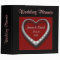 Red & Black Heart Wedding Planner Binder