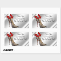 Red Black High Heel Shoe Stickers - 24 Results