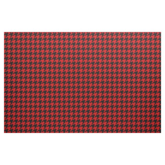 RED♡BLACK★houndstooth gorgeous STYLE♡♡♡ Houndstooth black & red small - Justin Placek