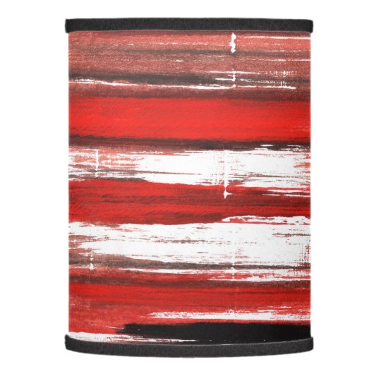 Red black lamp shade (Left)