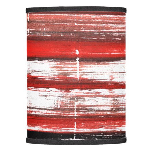 Red black lamp shade (Front)